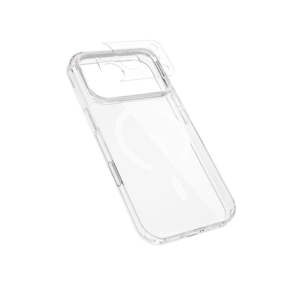 Epico iPhone 18 Pro / 17 Pro Hero Mag+ Mobil Cover inkl. Kamerabeskyttelse - MagSafe Kompatibel - Gennemsigtig