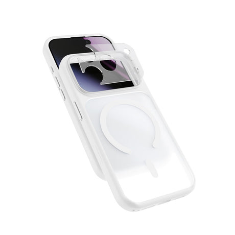 Epico iPhone 18 Pro Max / 17 Pro Max HeroMatte Pro Mag+ Mobil Cover inkl. Kamerabeskyttelse - MagSafe Kompatibel - Hvid
