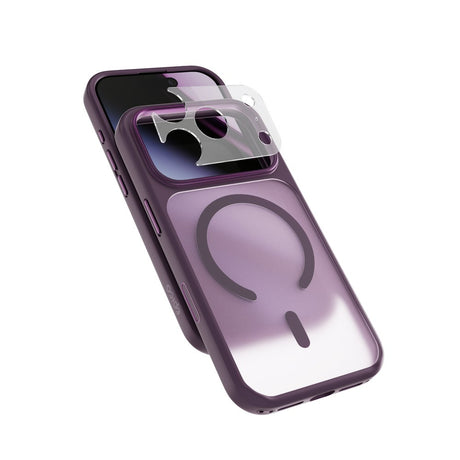 Epico iPhone 18 Pro Max / 17 Pro Max HeroMatte Pro Mag+ Mobil Cover inkl. Kamerabeskyttelse - MagSafe Kompatibel - Lilla