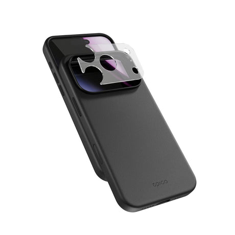 Epico iPhone 18 Pro / 17 Pro Leather Pro Mag+ Mobil Cover inkl. Kamerabeskyttelse - MagSafe Kompatibel - Sort