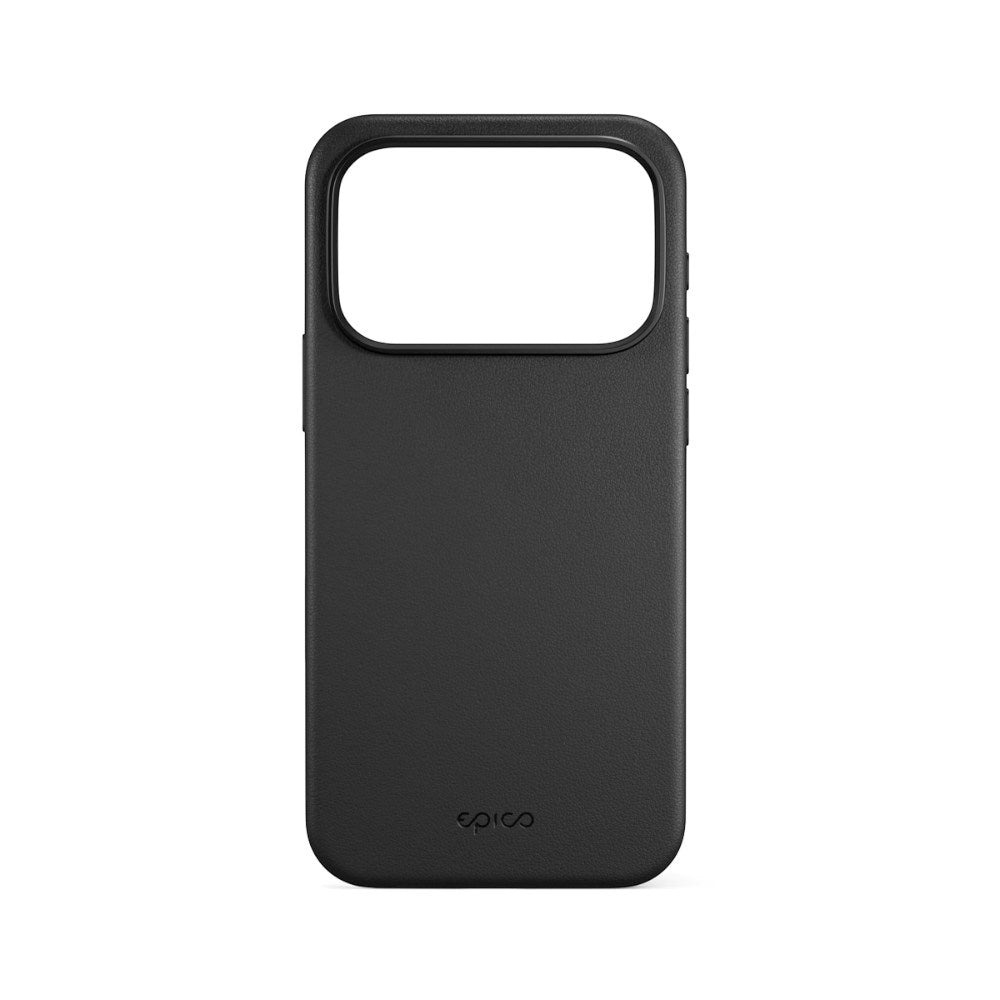 Epico iPhone 18 Pro Max / 17 Pro Max Leather Pro Mag+ Mobil Cover inkl. Kamerabeskyttelse - MagSafe Kompatibel - Sort