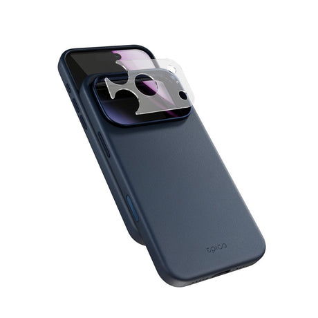 Epico iPhone 18 Pro Max / 17 Pro Max Leather Pro Mag+ Mobil Cover inkl. Kamerabeskyttelse - MagSafe Kompatibel - Blå