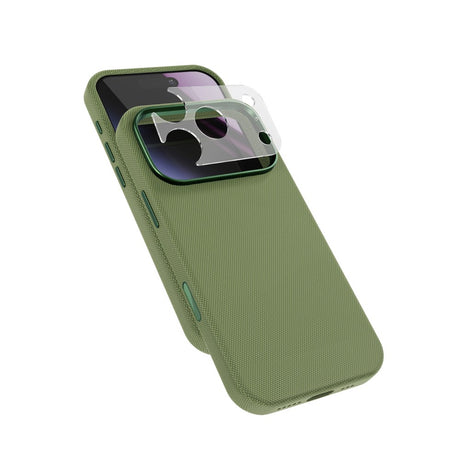 Epico iPhone 18 Pro / 17 Pro SolidWoven Pro Mag+ Mobil Cover inkl. Kamerabeskyttelse - MagSafe Kompatibel - Grøn