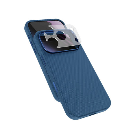 Epico iPhone 18 Pro / 17 Pro SolidWoven Pro Mag+ Mobil Cover inkl. Kamerabeskyttelse - MagSafe Kompatibel - Blå