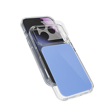 Epico iPhone 18 Pro / 17 Pro Tile Mag+ Mobil Cover inkl. Kamerabeskyttelse - MagSafe Kompatibel - Blå