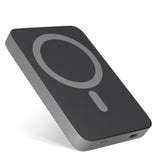 Epico Resolve Mag+ Magnetic Powerbank 20W PD 5000 mAh w. USB-C - MagSafe-kompatibel - Space Grey