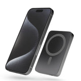 Epico Resolve Mag+ Magnetic Powerbank 20W PD 5000 mAh w. USB-C - MagSafe-kompatibel - Space Grey