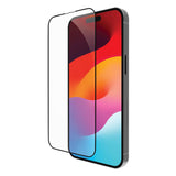 iPhone 15 dbramante1928 Eco-Shield skjermbeskytter m. Installasjonsramme - Black Edge