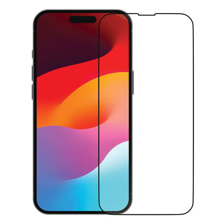 iPhone 15 dbramante1928 Eco-Shield skjermbeskytter m. Installasjonsramme - Black Edge