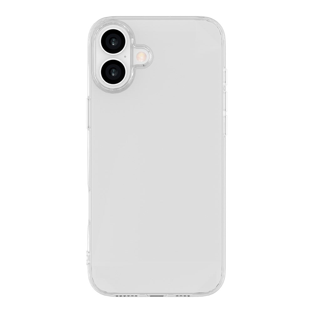 eSTUFF iPhone 16 INFINITE VIENNA Fleksibelt plastdeksel - 100 % resirkulert plast - gjennomsiktig