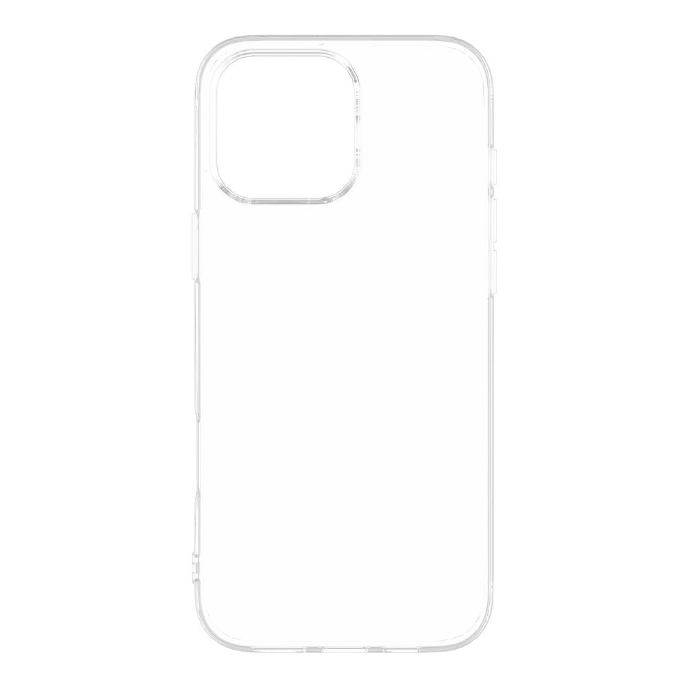 eSTUFF iPhone 16 Pro INFINITE VIENNA Fleksibelt plastdeksel - 100 % resirkulert plast - Gjennomsiktig
