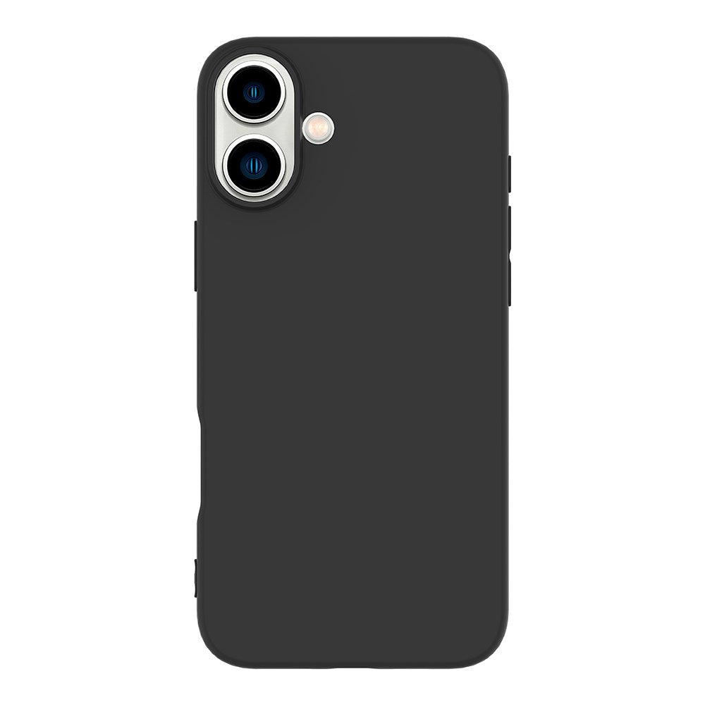 eSTUFF iPhone 16 INFINITE VIENNA fleksibelt plastdeksel - 100 % resirkulert plast - svart