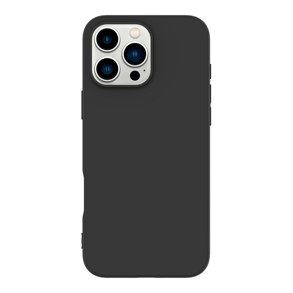 eSTUFF iPhone 16 Pro INFINITE VIENNA fleksibelt plastdeksel - 100 % resirkulert plast - svart