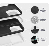 iPhone 17 Pro eSTUFF INFINITE ROME Case - Genbrugsmaterialer - Sort