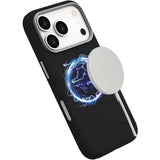 iPhone 17 Pro eSTUFF INFINITE VENICE Kunstlæderbetrukket Plast Mobil Cover - MagSafe Kompatibel - Sort