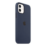 Original Apple iPhone 12 | 12 Pro Silikon MagSafe-deksel blå (MHL43ZM/A)