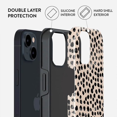 Burga iPhone 14 Tough Fashion Cover - Mandel Latte