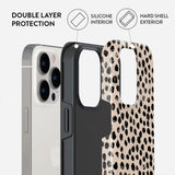 Burga iPhone 14 Pro Tough Fashion Deksel - Mandel Latte