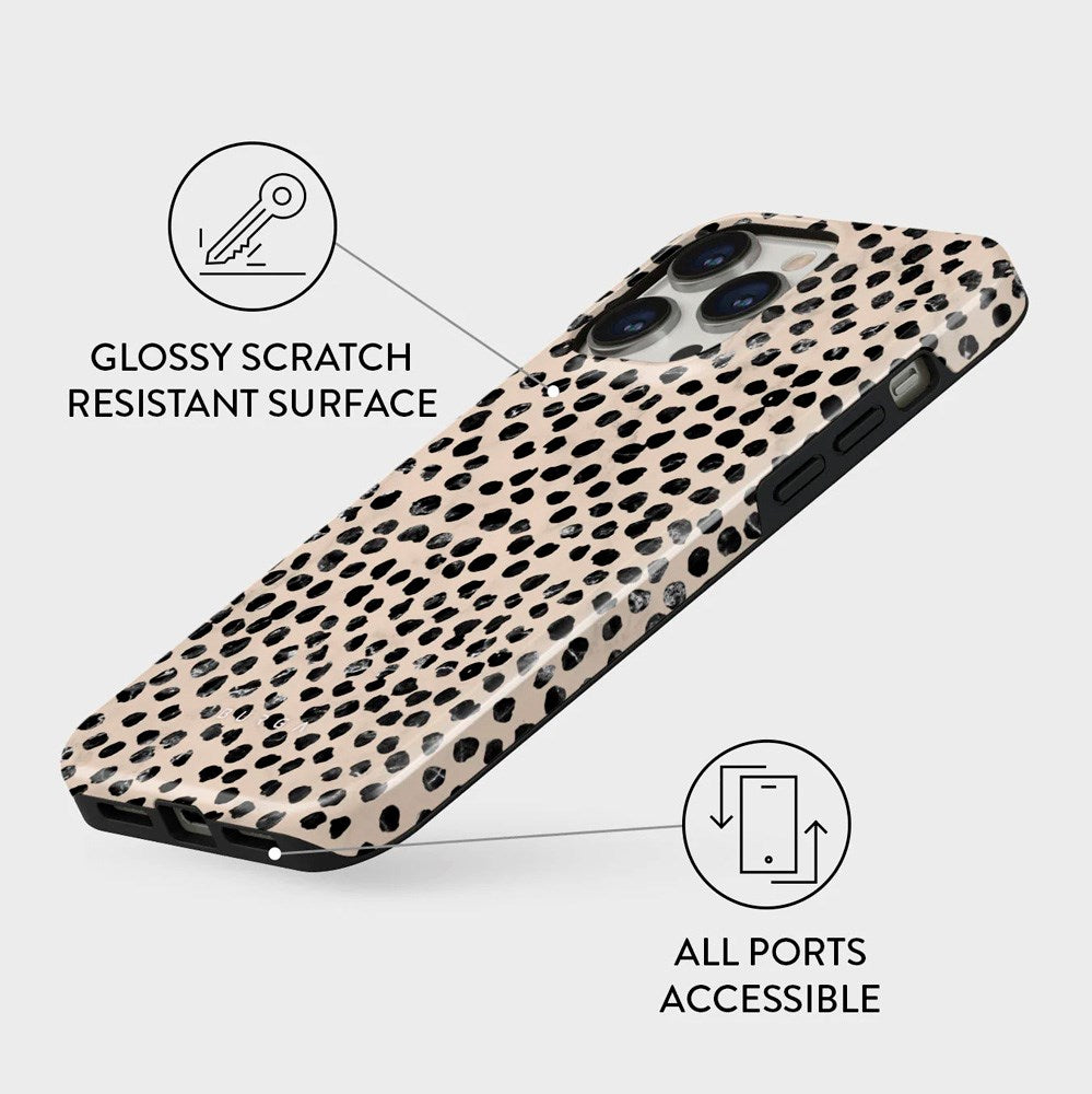 Burga iPhone 14 Pro Tough Fashion Deksel - Mandel Latte