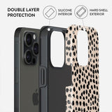 Burga iPhone 15 Pro Tough Fashion Deksel - Mandel Latte