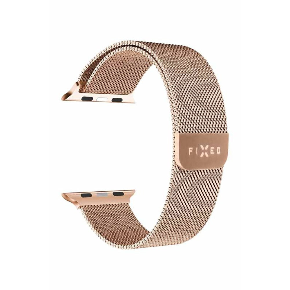 Apple Watch (38/40/SE/41 mm) - Fast nettingstropp - Rose gull