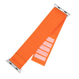 Apple Watch Ultra 1/2 (49 mm) fast nylon smartklokkerem - oransje