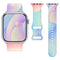Telcon Apple Watch (42/44/SE/45/46/49mm) Silikone Rem - Flerfarvet