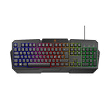Deltaco 4-i-1 Gaming Sæt m. Headset / Tastatur / Mus / Musemåtte - Sort