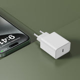 Upström ËSSENTIALS PD 45W GaN Resirkulert plast vegglader m. USB-C - Hvit
