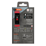 SBS Vital Fit Fitness Tracker m. Sleep Tracker &amp; Skritteller - IP67 - Rød