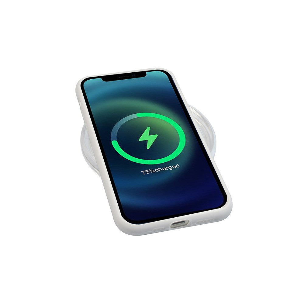 iPhone 11 - GreenMind - Foret silikonetui - Hvit