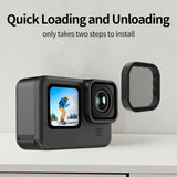 TELESIN CPL +ND8 / 16 / 32 Filter til Linse til GoPro Hero 9 / 10 / 11 / 12 / 11 Mini