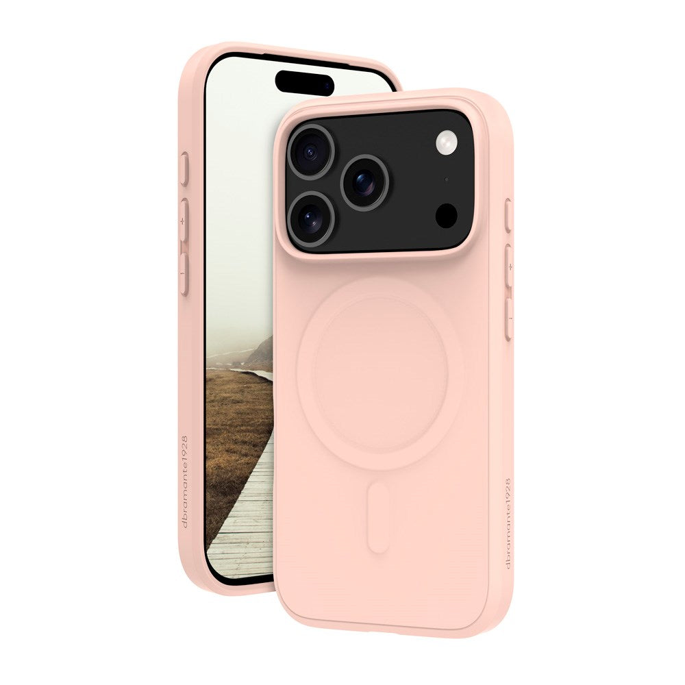 dbramante1928 iPhone 17 Pro Greenland Pro Bagside Cover - MagSafe Kompatibel - Pink Sand