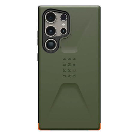 Samsung Galaxy S24 Ultra UAG CIVILIAN Series Bakdeksel - Oliven