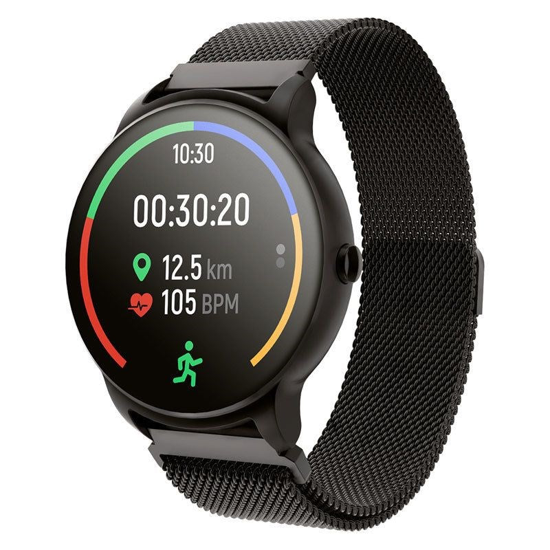 Forever ForeVive 2 SB-330 w. Pulsmåler og skritteller - Fitness Smartwatch - Svart