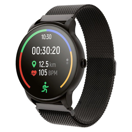 Forever ForeVive 2 SB-330 w. Pulsmåler og skritteller - Fitness Smartwatch - Svart