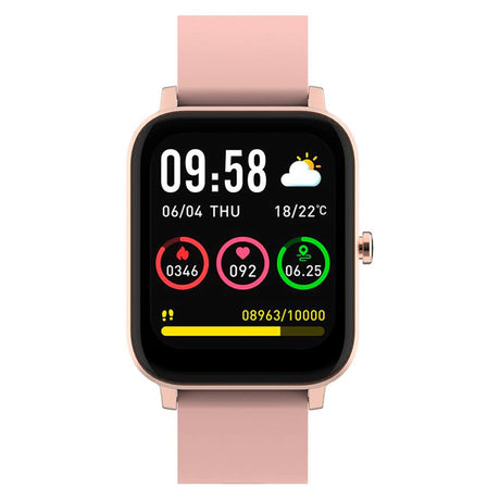 Forever ForeVigo 3 SW-320 w. Pulsmåler og skritteller - Fitness Smartwatch - Rose Gold