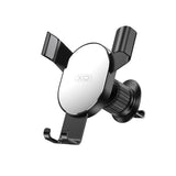 XO 126 Mobilholder til Bil - Montering i Ventilationsrist - Sort