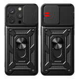 iPhone 17e / 16e TFO Defender Slide Håndværker Cover - Sort