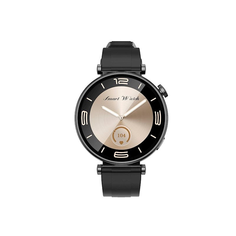 XO GT4 Mini Smartwatch - Utskiftbare urskiver - Svart