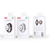 XO GT4 Mini Smartwatch - Utskiftbare urskiver - Sølv