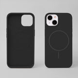 iPhone 16 Silicone Thin Bagside Cover - MagSafe Kompatibel - Sort