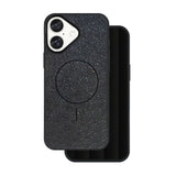 iPhone 17 Pro TFO Glitter Thin Bagside Cover - MagSafe Kompatibel - Sort
