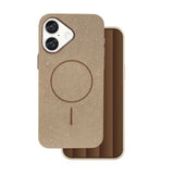 iPhone 17 TFO Glitter Thin Bagside Cover - MagSafe Kompatibel - Brun