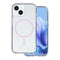 iPhone 17 TFO Anti-Shock Thin Bagside Cover - MagSafe Kompatibel - Gennemsigtig / Lyserød