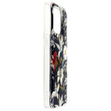 iPhone 17 Pro TFO Glow Glam Bagside Cover - Blå / Blomster