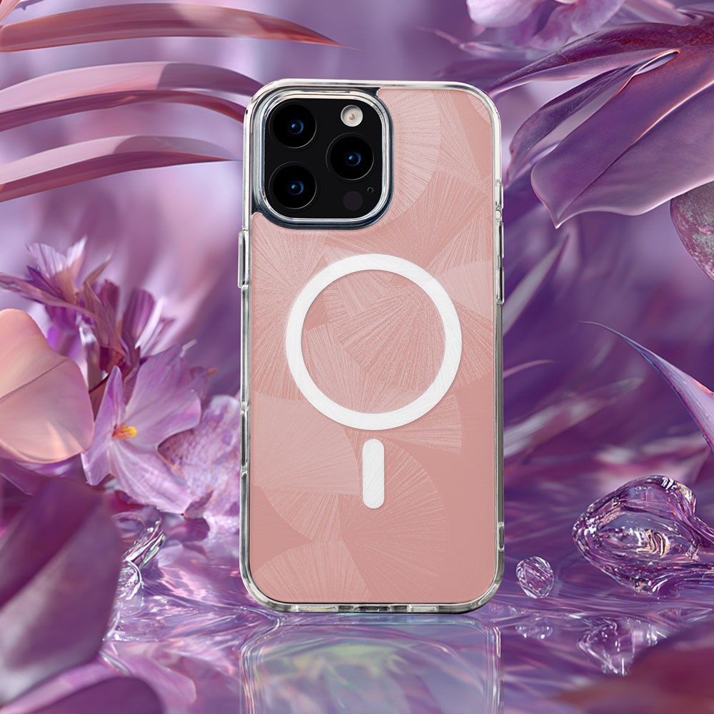 iPhone 17 TFO Flash Bagside Cover - MagSafe Kompatibel - Lyserød