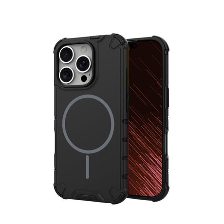 iPhone 16 Pro TFO Defender Hybrid Bagside Cover - MagSafe Kompatibel - Sort