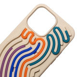iPhone 16 Pro Max TFO DIY Snake Silikone Bagside Cover - Beige