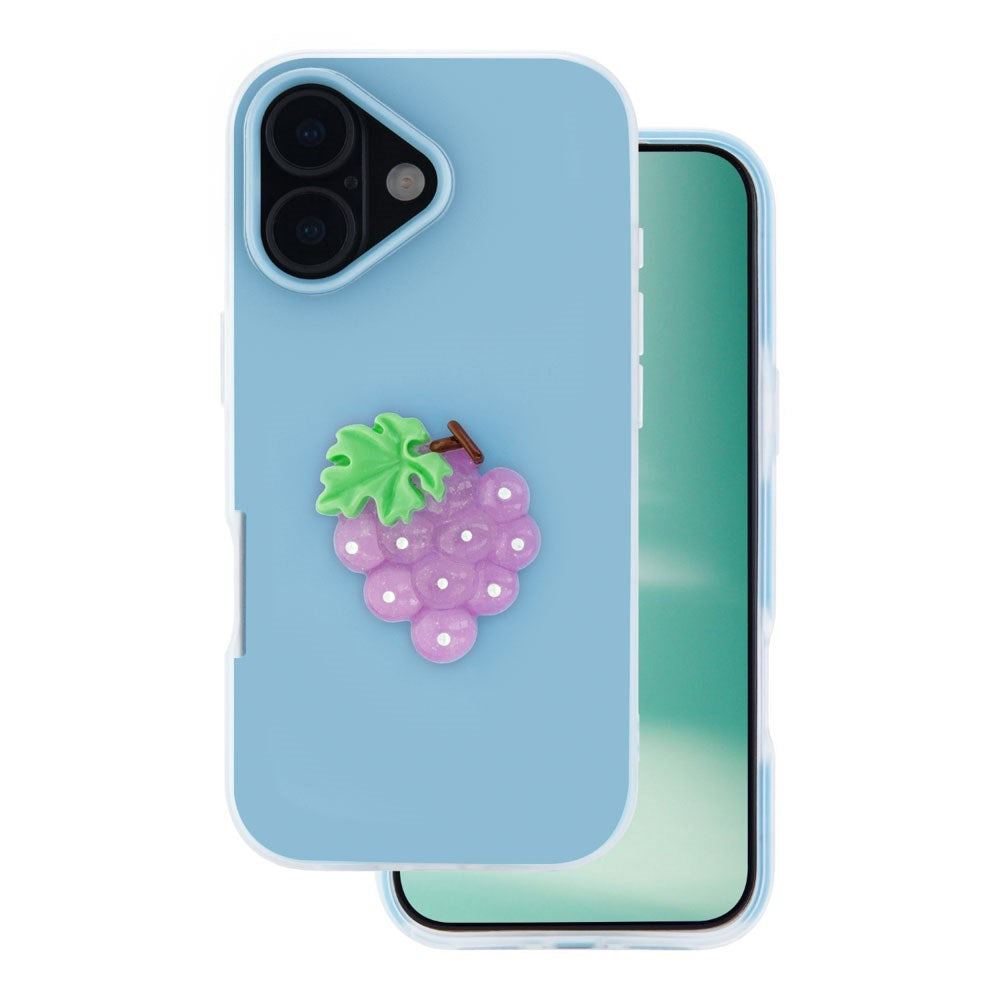 iPhone 17 TFO 3D Frugt Case - Vindruer